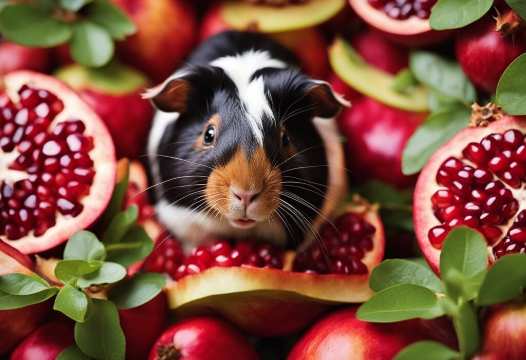 Can Guinea Pigs Eat Pomegranate