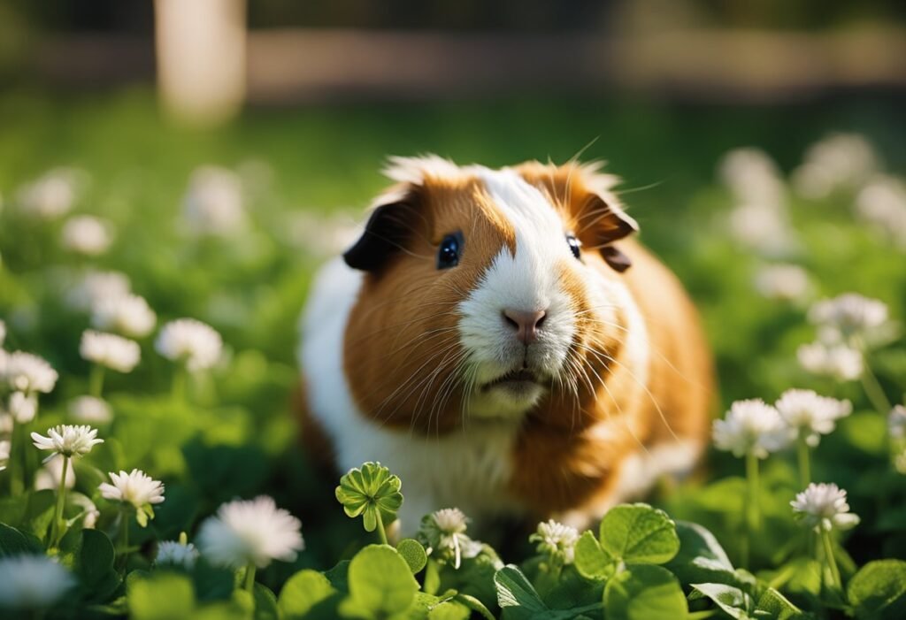 Can Guinea Pigs Eat Clover from the Yard