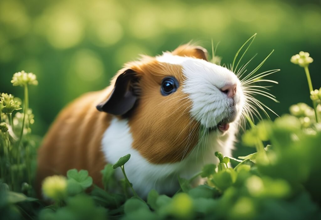Can Guinea Pigs Eat Clover Flowers