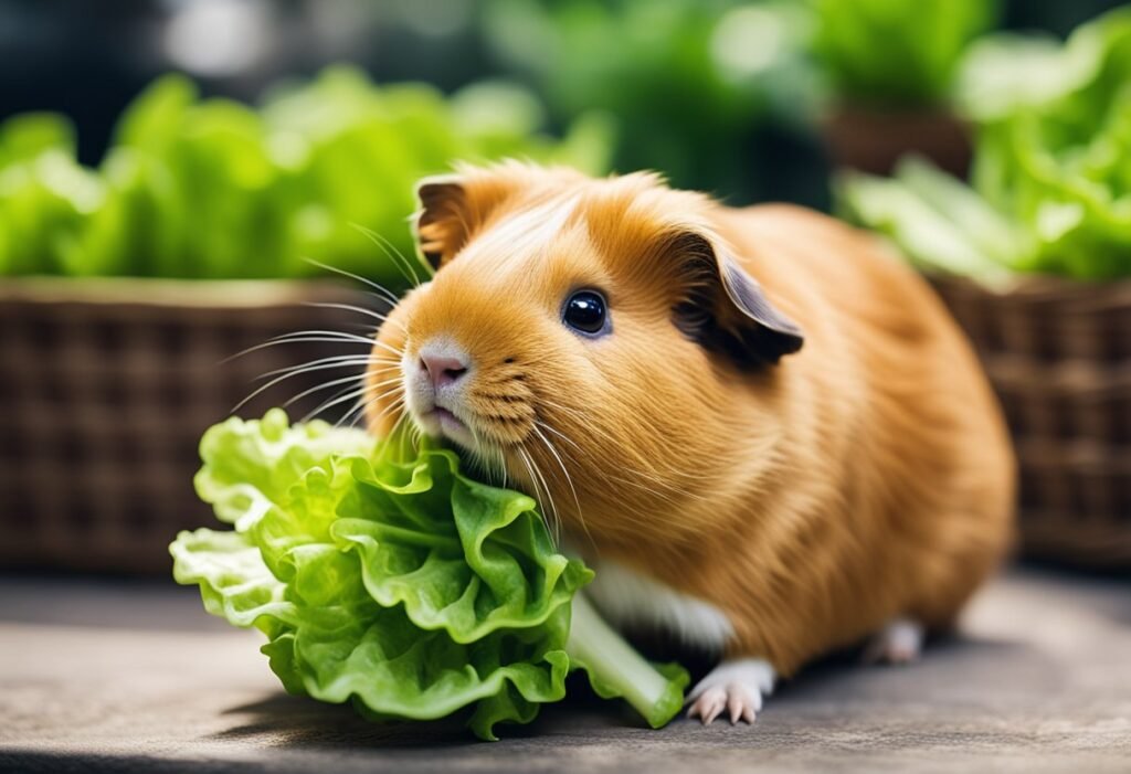 Can Guinea Pigs Eat Romaine Lettuce 