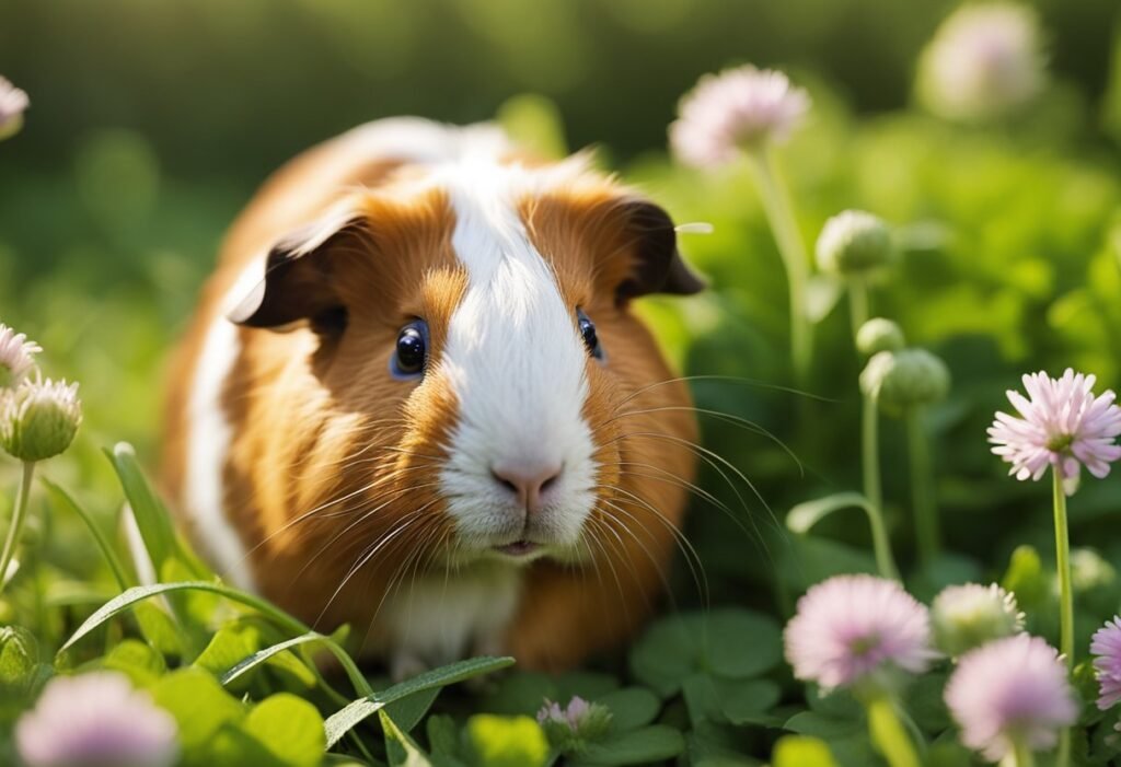 Can Guinea Pigs Eat Clover from the Yard